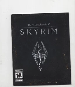 Elder Scrolls V Skyrim PS3 MANUAL ONLY Authentic - Picture 1 of 1