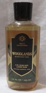 Bath & Body Works 3-in-1 Hair, Face & Body Wash Men's Collection WOODLANDS - Picture 1 of 3