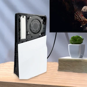 2 Pack Fan Dust Filter Anti-Dust Cover Black for PS5 Slim Disc&Digital Edition - Zdjęcie 1 z 9