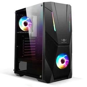 – Rogue V - Boitier PC Gamer ATX/mATX/ITX – Façade et Paroi en Verre Trempé –... - Photo 1/8
