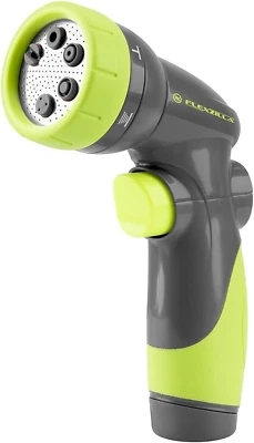 Boquilla de manguera de jardín Flexzilla - 6 patrones ajustables, NFZG64, Zillagreen™ Foto 1 de 4