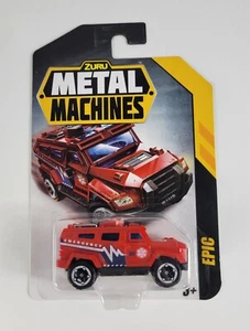 ZURU Metal Machines Red Epic Emergency Vehicle 2020 NRFP! - Picture 1 of 12