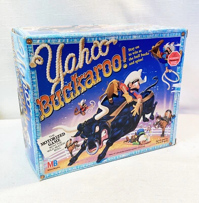 Yahoo Buckaroo Game Wild Bucking Bull 1991 for parts and repair Incomplete - Image 1 of 4