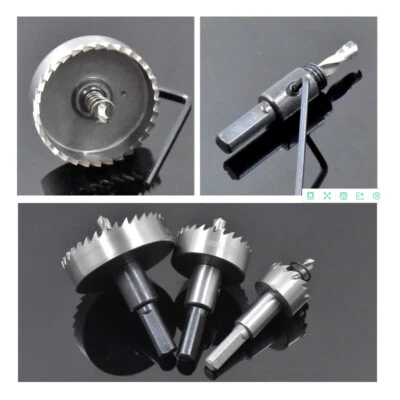 12mm-80mm HSS Bohrer Lochsäge für Metall-Lochsägen-Bohrer Edelstahl Cutter - Bild 1 von 4