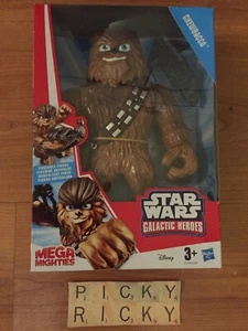 Star Wars Galactic Heroes Mega Mighties Chewbacca 10-Inch Action Figure/Hasbro - Picture 1 of 3
