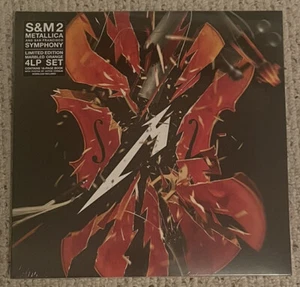 METALLICA SM2 San Francisco S&M 2 4 x LP Deluxe Orange Vinyl Record Box Set NEW - Picture 1 of 1