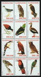 Surinam 2005 - Mi-Nr. 2010-2021 ** - MNH - Vögel / Birds - Bild 1 von 2