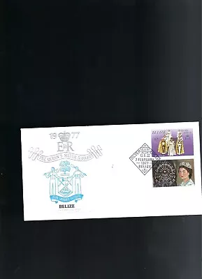 1977 WEII Silver Jubilee FDC Belize - Image 1 of 2