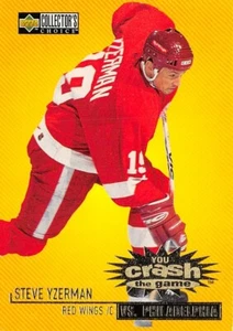 1997-98 Collector's Choice Crash the Game #C19C Steve Yzerman PHI W - Picture 1 of 2