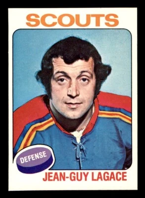 1975 OPC O-Pee-Chee Hockey #141 Jean-Guy Lagace EX/MT *e1 - Image 1 of 2