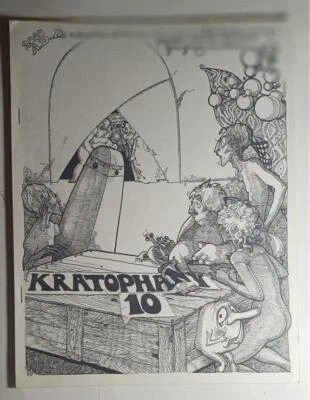 KRATOPHANY SCIENCE FICTION FANZINE #10 DEC 1976 ELI COHEN SUSAN WOOD TERRY CARR - Image 1 of 3