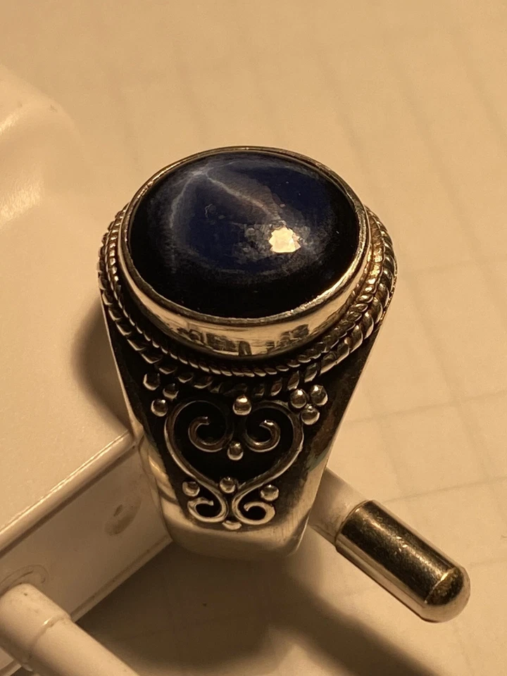 Anello in argento 925 Nepalese - Immagine 1 di 2