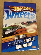HOT WHEELS - EMAX OFFICIAL STICKER COLLECTION ALBUM NEARLY COMPLETE 33 Missing