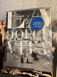 La Dolce Vita (Criterion Collection) (Blu-ray, 1960) Out Of Print, Fellini - Picture 1 of 3