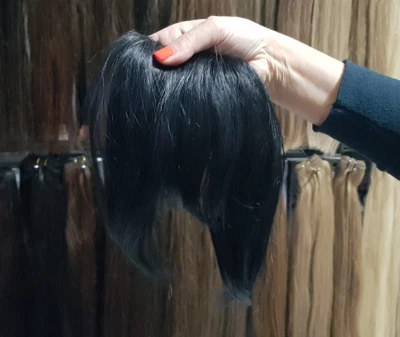 EXTENSION FRANGIA FOLTA  VIP IN CAPELLI 100% NATURALI REMY HAIR  - Immagine 1 di 3