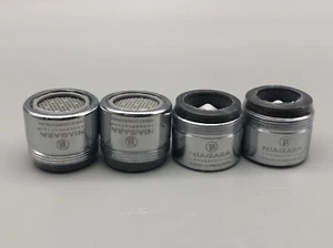 NOS Niagara Conservation 1.0 GPM 3.8 LPM Sink Faucet Aerators Male/Female 4 pcs - Picture 1 of 10