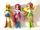 2015 Mcdonald's My Little Pony Equestria Girls Applejack Pinkie Pie Fluttershy