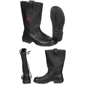 Original BW Feuerwehrstiefel Baltes S3 Sicherheitsstiefel Feuerwehr Stiefel - Bild 1 von 9