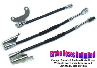 JUEGO MANGUERA FRENO FORD COUNTRY SQUIRE 1971 1972 - DISCO DELANTERO Foto 1 de 2