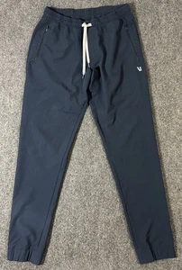 VUORI Transit Jogger Pants-Men’s Size Medium-Stretch Drawstring-Navy Blue - Picture 1 of 13