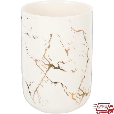 Soporte de cepillo de dientes de cerámica vaso de viaje organizador de baño taza de almacenamiento higiénico Foto 1 de 4