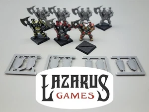 Warhammer FB Warriors Chaos AoS Slaves Darkness - Warriors (painted oop plastic) - Picture 1 of 9
