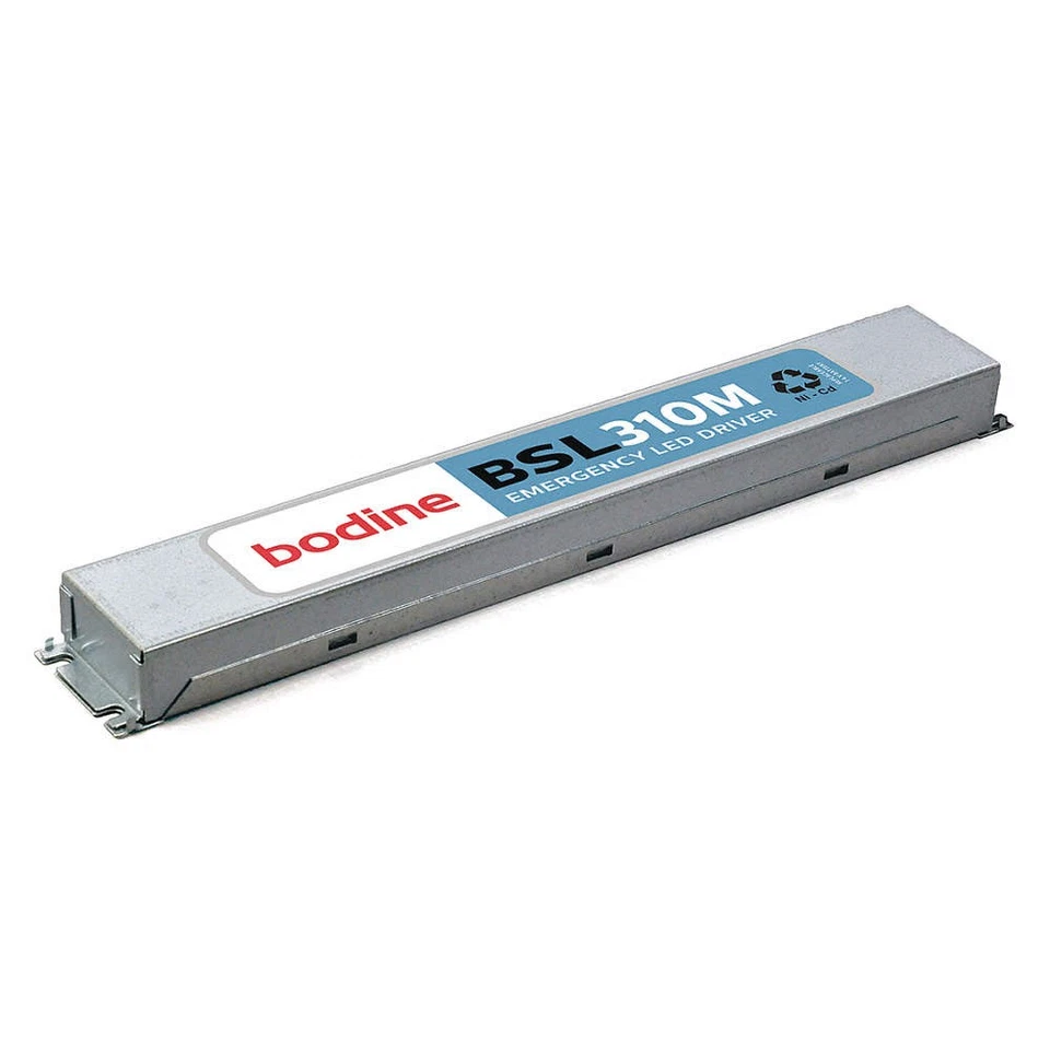 BODINE BSL310M LED Emerg. Driver,15-3/8"L,2-1/4"W 454R54 - Image 1 of 1