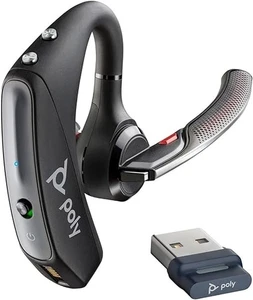 Plantronics by Poly Voyager 5200 UC Wireless Headset 206110-102 - Black - Picture 1 of 4