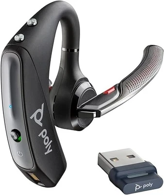 Plantronics by Poly Voyager 5200 UC Wireless Headset 206110-102 - Black - Image 1 of 4