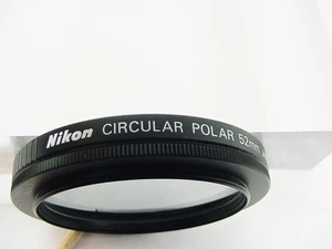 Nikon Circular Polarizer Filter (52mm) | Even color | NOS | New | $39 | - Picture 1 of 5