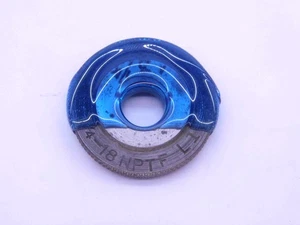 1/4 18 NPTF L1 PIPE THREAD RING GAGE .25 .250 .2500 N.P.T.F. DRYSEAL TAPER CHECK - Picture 1 of 1
