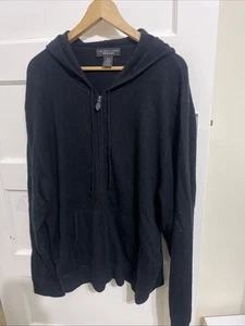 The Men's Store at Bloomingdale's Cashmere - Felpa con cappuccio e zip XXL - Foto 1 di 3