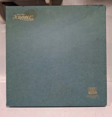 Vintage 1977 Scrabble Deluxe Edition Turntable Complete - Selchow & Righter USA - Image 1 of 4