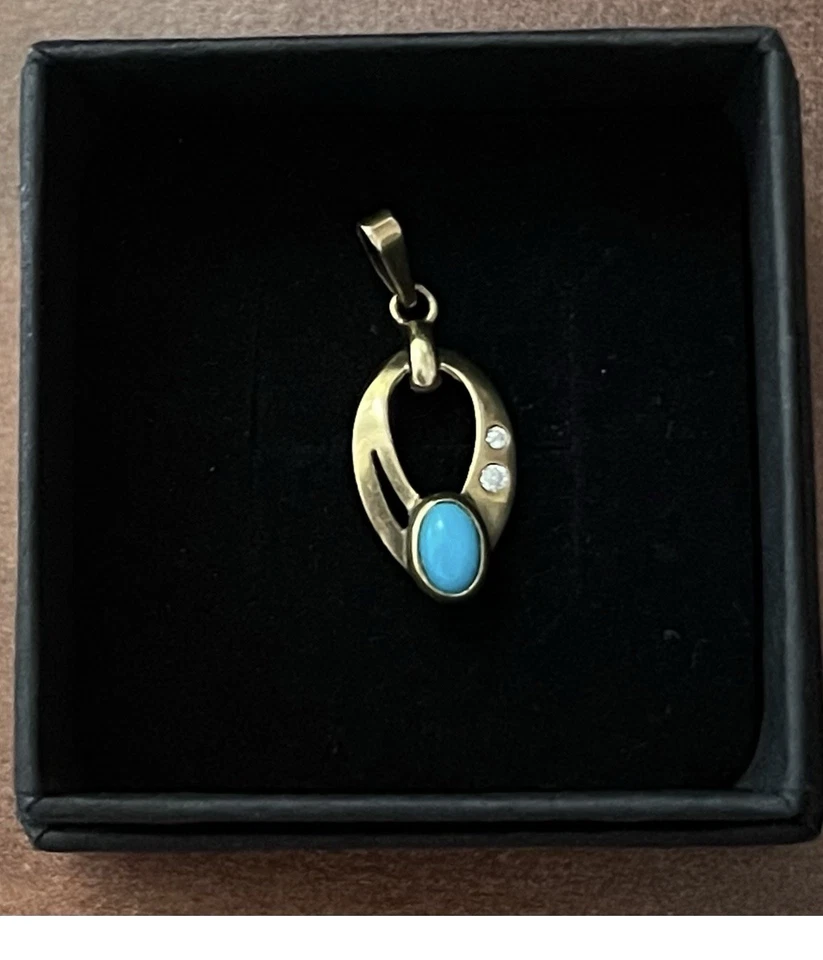 Alte Gold 333  Anhänger - Bild 1 von 1