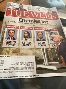 The Week Magazine October 10, 2025 - Enemies List - Picture 1 of 1