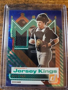 2025 Donruss Kyle Teel Jersey Kings Blue Ice Prospect Jersey Relic #PJK-KT - Picture 1 of 2