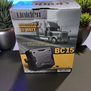 Uniden BC15 Bearcat 15W CB Radio/Scanner External Speaker Uniden Cobra Galaxy - Picture 1 of 6