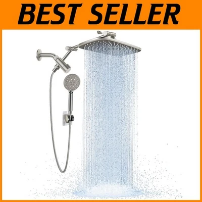 High Pressure Rainfall Showerhead with Handheld - Image 1 of 4