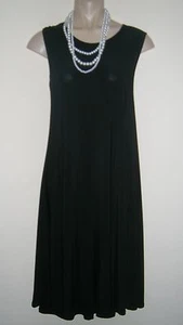 Stunning NEW Black (floaty) Designer Dress by J.B.S.Ltd Size 12/M - Picture 1 of 5