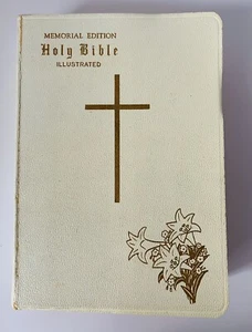 Vintage New Catholic Version Memorial Bible illustrated 1961 - Picture 1 of 12