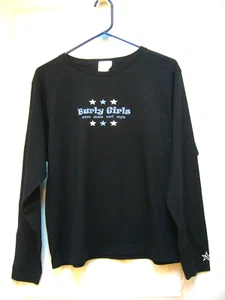 New Burly Girls Shirt Black Snow Skate Surf Sz L NWT - Picture 1 of 6