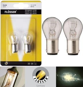 Flosser 1157 P21/5W 21/5W 95229 Two Bulbs Stop Brake Light Replacement Stock Fit - Picture 1 of 9