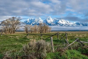 Grand Teton Nation Park Spring of 2022 (15 x 30" Metal Photo Print) - Picture 1 of 1