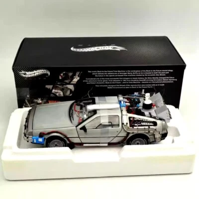 1:18 Hot Wheels Elite Back To The Future Limited Unit - Image 1 of 4