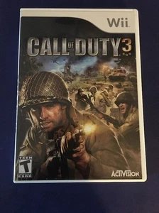 Juego Nintendo Wii Call of Duty 3 - Probado - Completo - Imagen 1 de 3