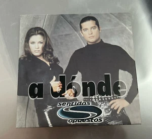 SENTIDOS OPUESTOS 1996 A Donde MEXICO PROMO CD Thalia Belinda - Picture 1 of 3