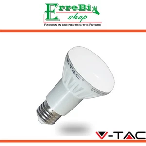 LAMPADINA A LED E27 R63 8W 4500K° 500 LUMEN LAMPADA ALTA LUMINOSITÀ SMD - Picture 1 of 1