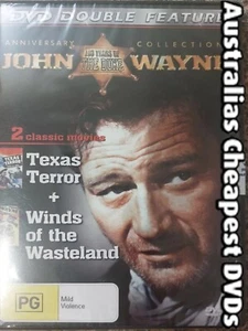 Texas Terror + Winds of the Wasteland DVD, (NEW) REGION 4 - Picture 1 of 1