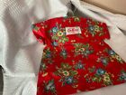 Cath Kidston Peg Bag red floral with hanger