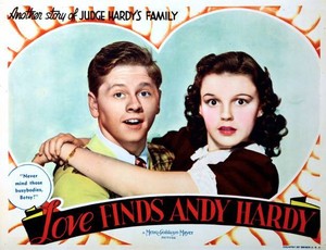 Love Finds Andy Hardy lobby card Mickey Rooney Judy Garland 1938 OLD PHOTO